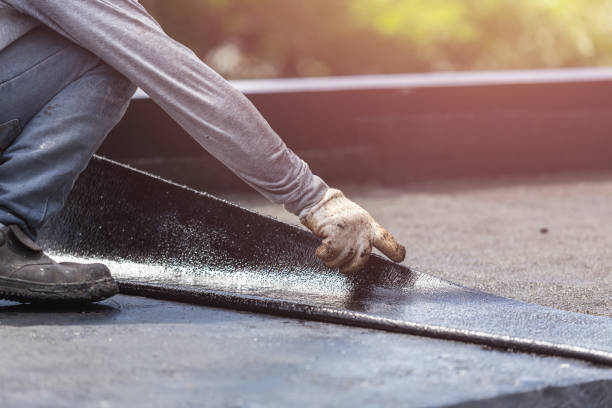 Professional Basement Waterproofing technician working in Ellettsville, IN